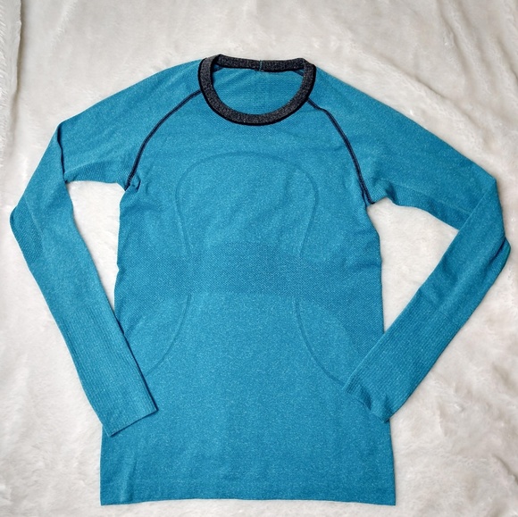 lululemon athletica Tops - Lululemon Run Swiftly Tech L/S Crew Neck Tee